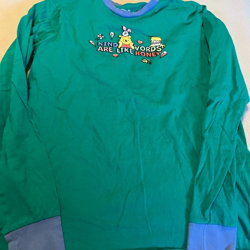 Kids Green Long Sleeve Shirt